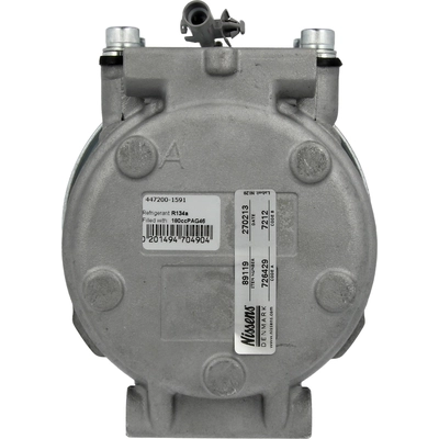New Compressor by NISSENS - 89119 pa2