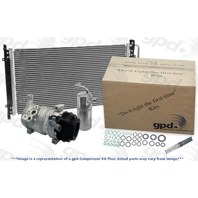 New Compressor With Kit by GLOBAL PARTS DISTRIBUTORS - 9611276A pa1