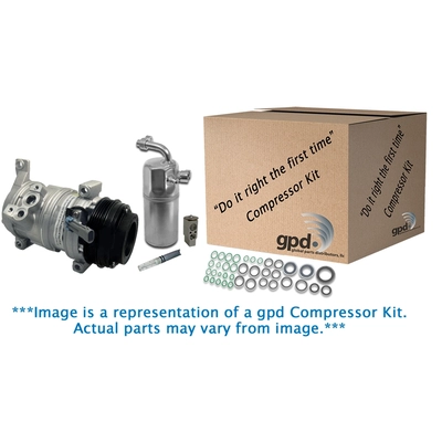 Compresseur neuf avec ensemble de GLOBAL PARTS DISTRIBUTORS - 9612781 pa1