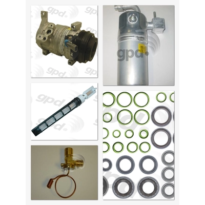 New Compressor With Kit by GLOBAL PARTS DISTRIBUTORS - 9612811 pa1