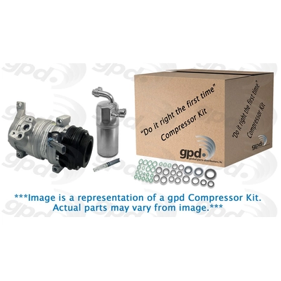 GLOBAL PARTS DISTRIBUTORS - 9621284 - A/C Compressor Kit pa1