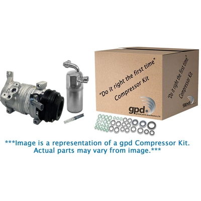 New Compressor With Kit by GLOBAL PARTS DISTRIBUTORS - 9622164 pa3