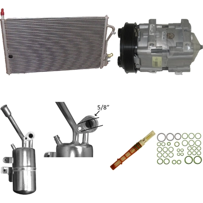 New Compressor With Kit by GLOBAL PARTS DISTRIBUTORS - 9632002A pa9