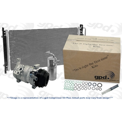 Compresseur neuf avec ensemble by GLOBAL PARTS DISTRIBUTORS - 9642193A pa1