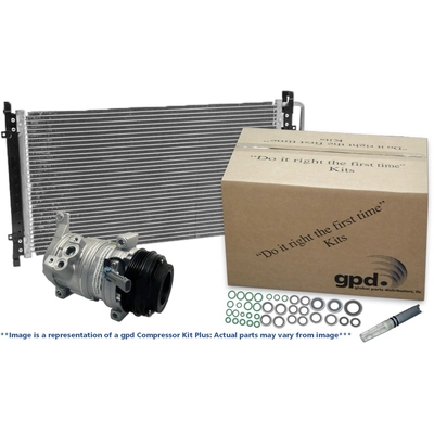 Compresseur neuf avec ensemble de GLOBAL PARTS DISTRIBUTORS - 9642275A pa1