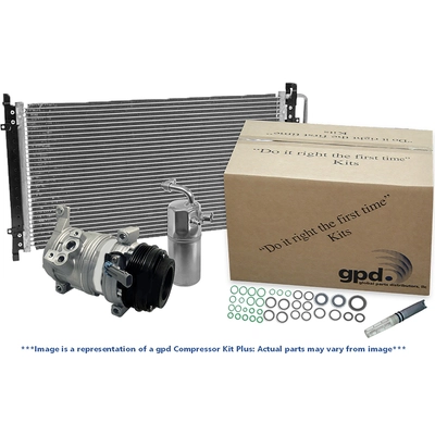 GLOBAL PARTS DISTRIBUTORS - 9642485A - A/C Compressor Kit With Condenser pa2