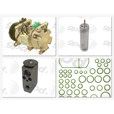 New Compressor With Kit by GLOBAL PARTS DISTRIBUTORS - 9643060 pa1