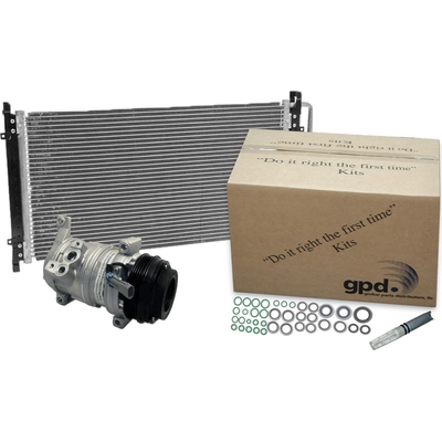New Compressor With Kit by GLOBAL PARTS DISTRIBUTORS - 9644777A pa2
