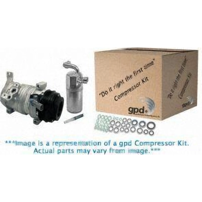 New Compressor With Kit by GLOBAL PARTS DISTRIBUTORS - 9645253 pa1