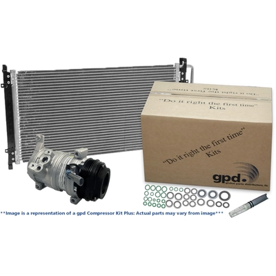 New Compressor With Kit by GLOBAL PARTS DISTRIBUTORS - 9645340A pa1