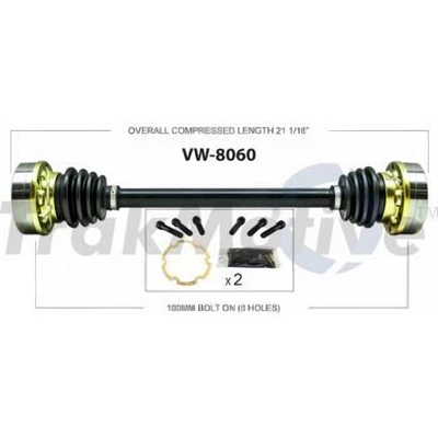 TRAKMOTIVE - VW8060 - CV Axle Shaft pa2