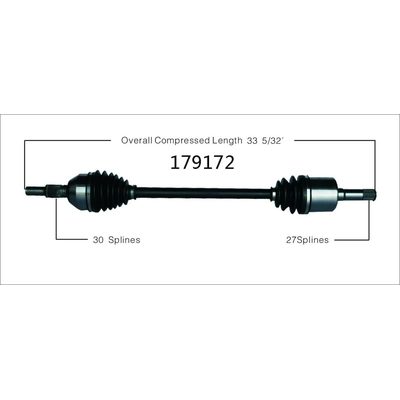 New CV Shaft by WORLDPARTS - 179172 pa2