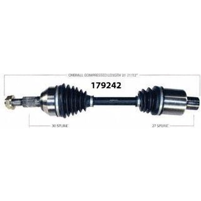 New CV Shaft by WORLDPARTS - 179242 pa1