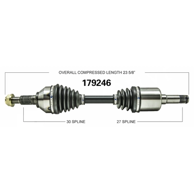 New CV Shaft by WORLDPARTS - 179246 pa3