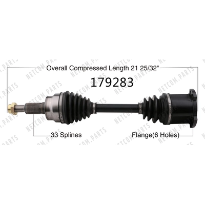 New CV Shaft by WORLDPARTS - 179283 pa2