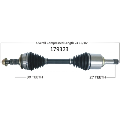 New CV Shaft by WORLDPARTS - 179323 pa2