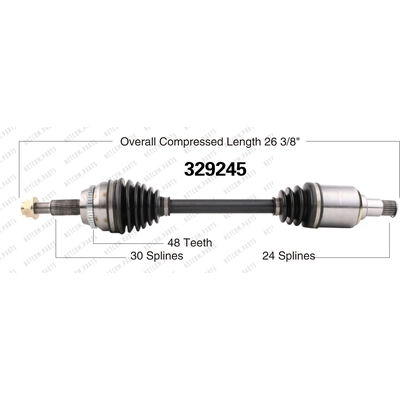 New CV Shaft by WORLDPARTS - 329245 pa1