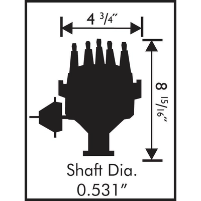 Distributeur neuf de MSD IGNITION - 8354 pa7