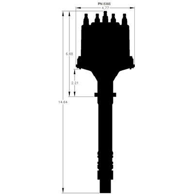 New Distributor by MSD IGNITION - 8366 pa4