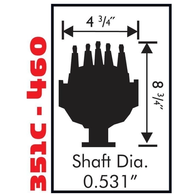 Distributeur neuf de MSD IGNITION - 8577 pa8