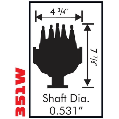 New Distributor by MSD IGNITION - 8578 pa10