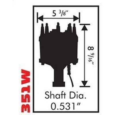New Distributor by MSD IGNITION - 85840 pa2