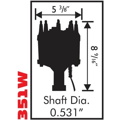 New Distributor by MSD IGNITION - 85840 pa4