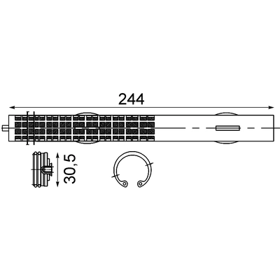 Deshydrateur neuf by MAHLE ORIGINAL - AD70-000P pa1