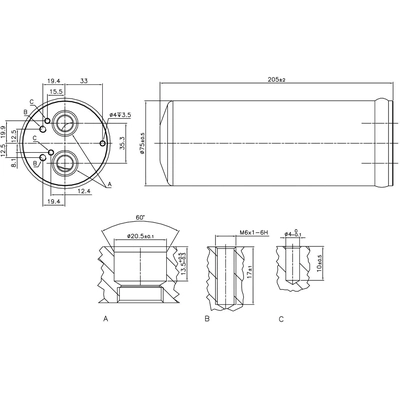 New Drier Or Accumulator by NISSENS - 95352 pa2