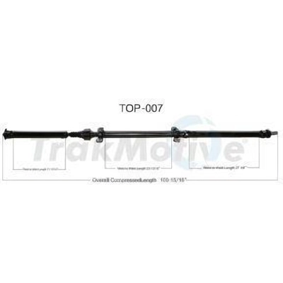 TRAKMOTIVE - TOP007 - Drive Shaft Assembly pa1