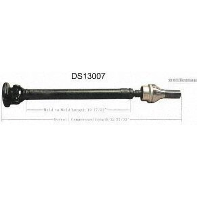 New Drive Shaft Assembly by WORLDPARTS - DS13007 pa1