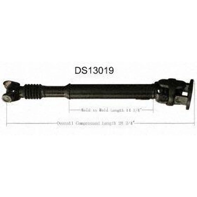 New Drive Shaft Assembly by WORLDPARTS - DS13019 pa1