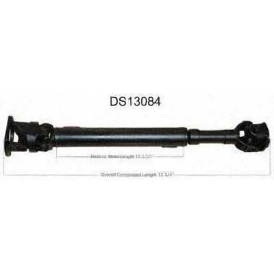 New Drive Shaft Assembly by WORLDPARTS - DS13084 pa1