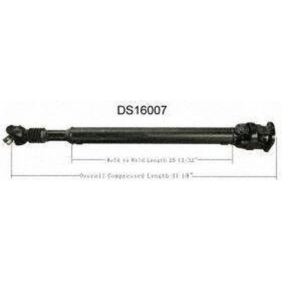 New Drive Shaft Assembly by WORLDPARTS - DS16007 pa1
