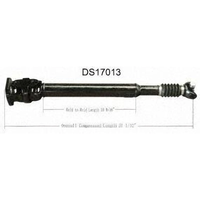 New Drive Shaft Assembly by WORLDPARTS - DS17013 pa1