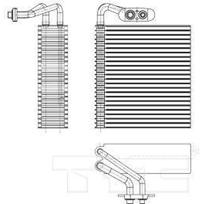 New Evaporator by TYC - 97176 pa1