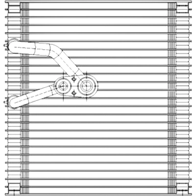 New Evaporator by TYC - 97207 pa3