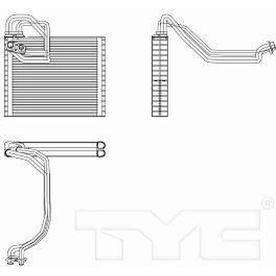 New Evaporator by TYC - 97241 pa4