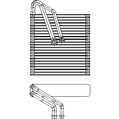 New Evaporator by TYC - 97255 pa3