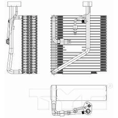 New Evaporator by TYC - 97278 pa4