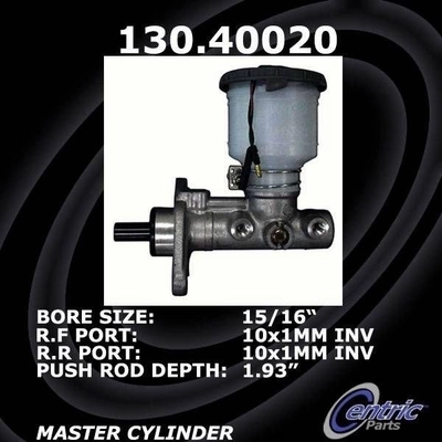 Maître-cylindre neuf by CENTRIC PARTS - 130.40020 pa3