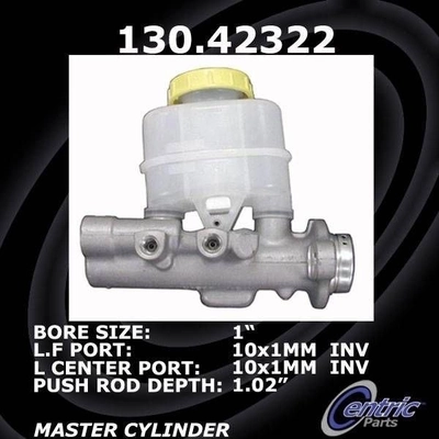 Maître-cylindre neuf by CENTRIC PARTS - 130.42322 pa2