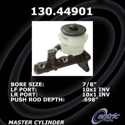 New Master Cylinder by CENTRIC PARTS - 130.44901 pa8