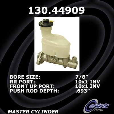 Ma�tre-cylindre neuf by CENTRIC PARTS - 130.44909 pa2