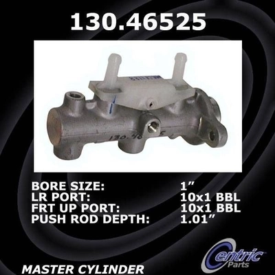 New Master Cylinder by CENTRIC PARTS - 130.46525 pa3