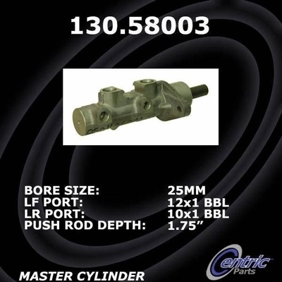 Maître-cylindre neuf by CENTRIC PARTS - 130.58003 pa2