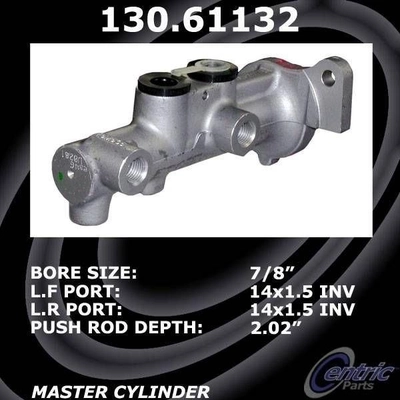 Maître-cylindre neuf by CENTRIC PARTS - 130.61132 pa2