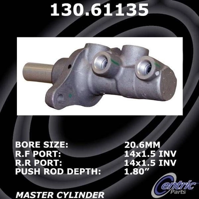 Maître-cylindre neuf by CENTRIC PARTS - 130.61135 pa2