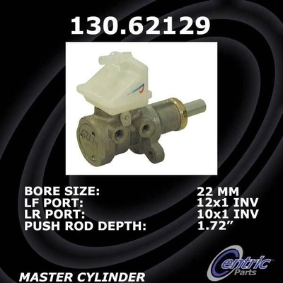 New Master Cylinder by CENTRIC PARTS - 130.62129 pa4