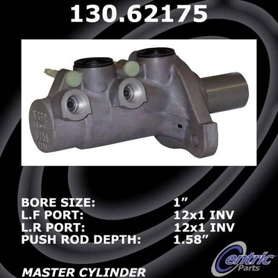 New Master Cylinder by CENTRIC PARTS - 130.62175 pa4